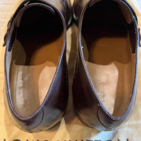 Louis Vuitton-Genuine Mens Dress Shoes-Size 9 (US)-Chocolate Brown - Picture 7 of 12